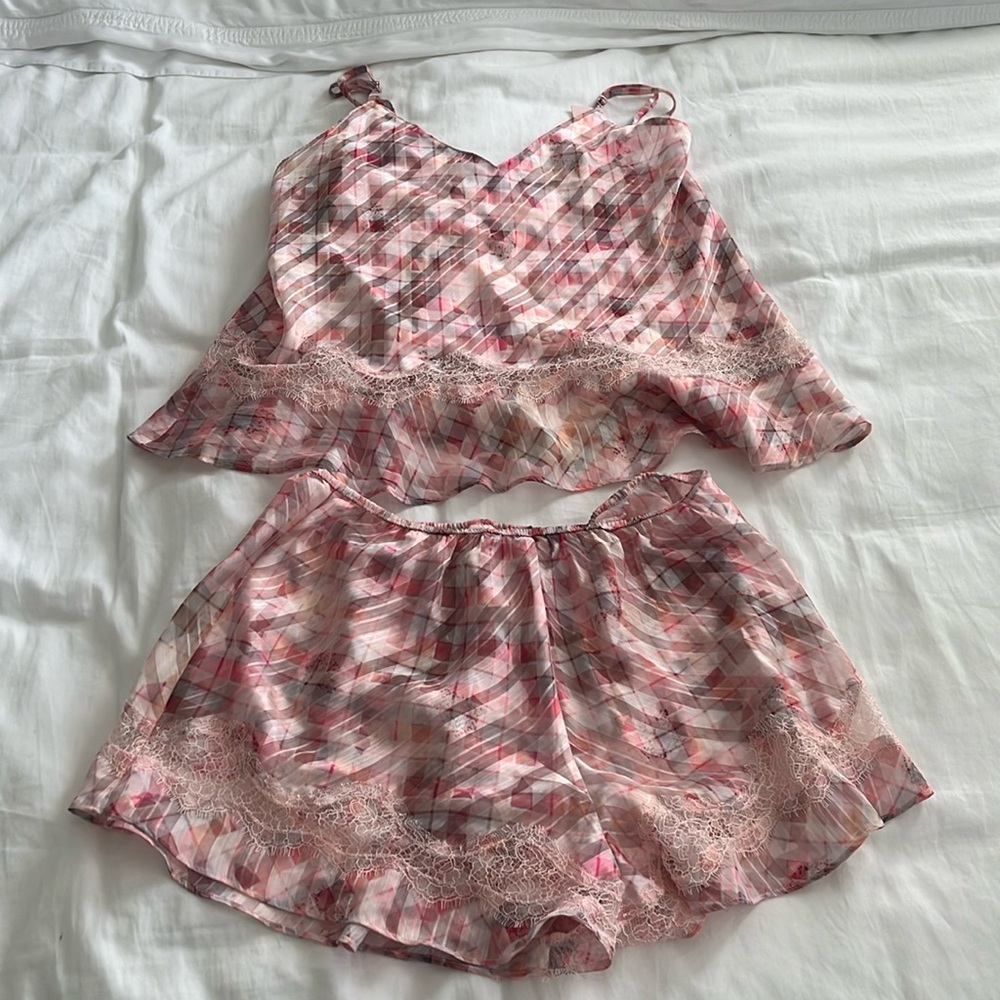 NWT Victoria’s Secret pink 2 piece set